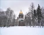 Thủ đô phương Bắc của nước Nga phủ tuyết trắng